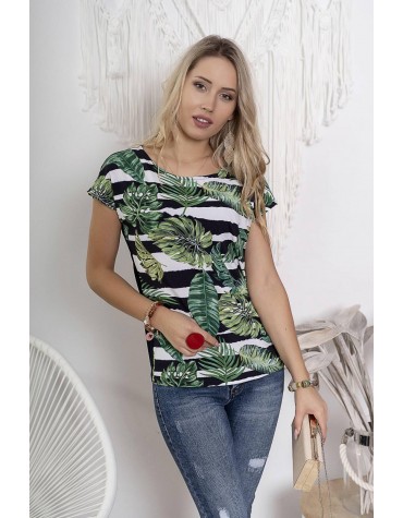 Літня жіноча блузка короткий рукав тмM.Hajdan, Польща