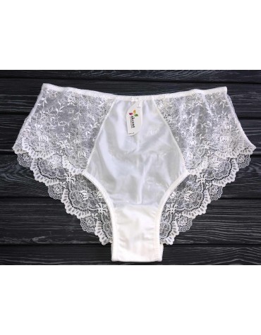 Мереживні жіночі труси кольору екрю розм. 40-48, Польща Мереживні жіночі труси кольору екрю розм. 40-48, Польща