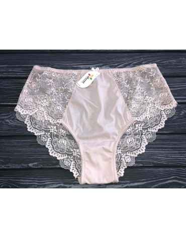 Мереживні жіночі труси тілесного кольору розм. 40-48, Польща Мереживні жіночі труси тілесного кольору розм. 40-48, Польща