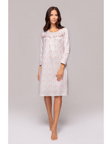 Жіноча нічна сорочка довгий рукав тмRegina, Польща  Жіноча нічна сорочка довгий рукав тмRegina, Польща