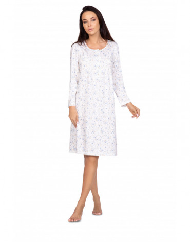 Жіноча нічна сорочка довгий рукав тмRegina, Польща, р. 2XL-3XL  Жіноча нічна сорочка довгий рукав тмRegina, Польща, р. 2XL-3XL
