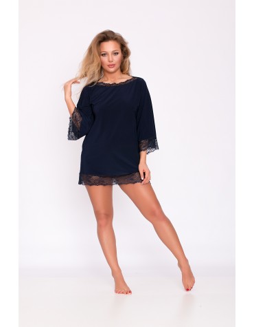 Туніка для сну кольору індиго тмAkcent Польща Туніка для сну кольору індиго тмAkcent Польща