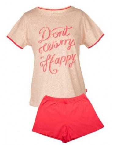 Жіноча піжама футболка з шортами тмMuzzy Польща Жіноча піжама футболка з шортами тмMuzzy Польща