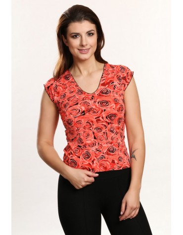 Monika корал топ віскоза тмViolana, Польща