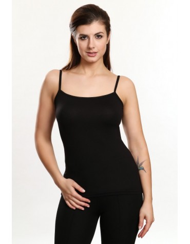 Nadia чорна майка-топ віскоза тмViolana, Польща