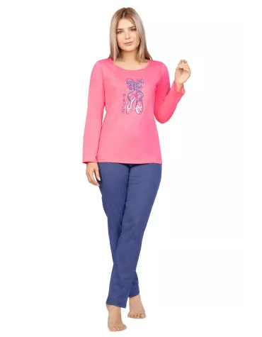 Домашній жіночий костюм 100% бавовна тмRegina, Польща розм. S-XL