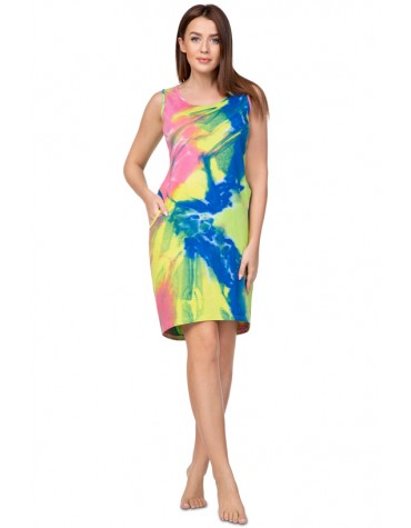 Бавовняна жіноча сукня з кишенями тмRegina, Польща