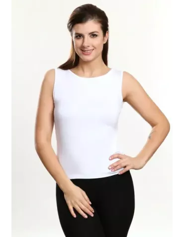 Carla однотонна жіноча майка віскоза тмViolana, Польща