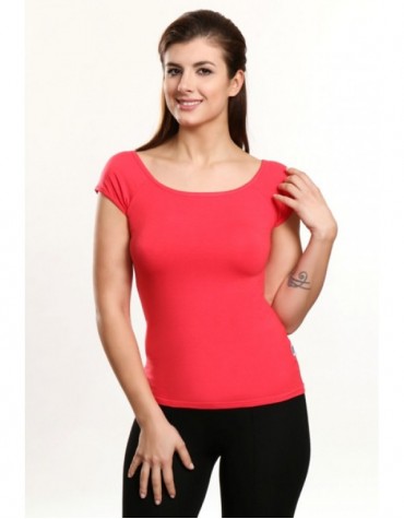 Aria малинова футболка віскоза тмViolana, Польща