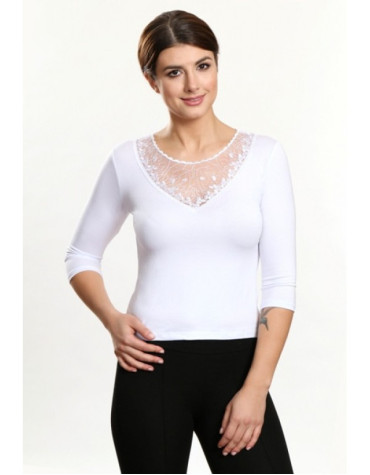 Eliza блузка 3/4 рукав віскоза тмViolana, Польща