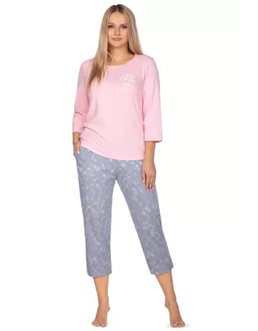 Жіноча бавовняна піжама тмRegina, Польща, р.M-XL Жіноча бавовняна піжама тмRegina, Польща, р.M-XL