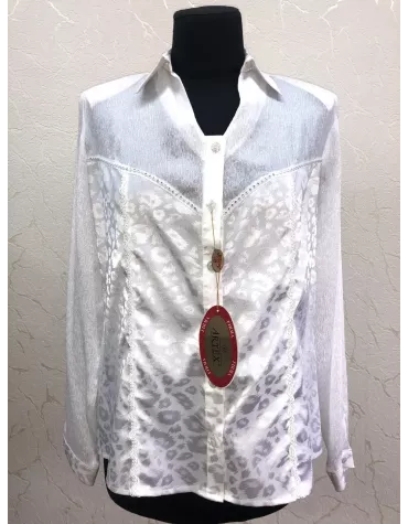 Блуза святкова біла довгий рукав, Польща