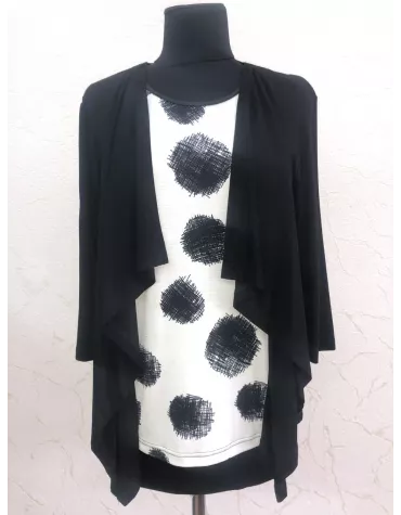 Блузка віскозна подовжена тмMako, Польща