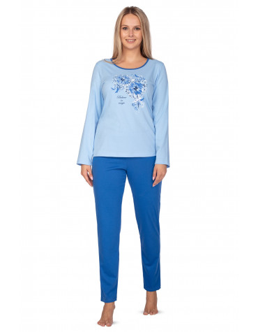 Жіноча піжама довгий рукав тмRegina, Польща, р. M-XL Жіноча піжама довгий рукав тмRegina, Польща, р. M-XL