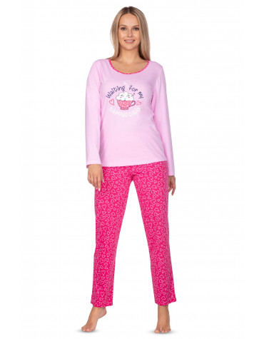 Жіноча піжама довгий рукав тмRegina, Польща Жіноча піжама довгий рукав тмRegina, Польща