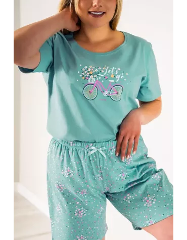 Жіночий домашній костюм  з шортами тмMuzzy Польща Жіночий домашній костюм  з шортами тмMuzzy Польща