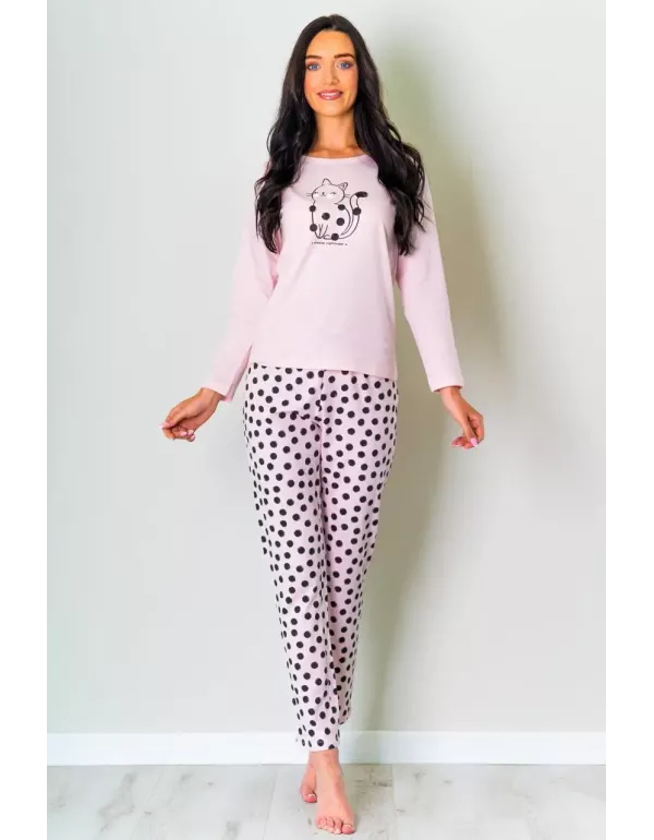 Жіноча піжама довгий рукав тмMuzzy, Польща Жіноча піжама довгий рукав тмMuzzy, Польща