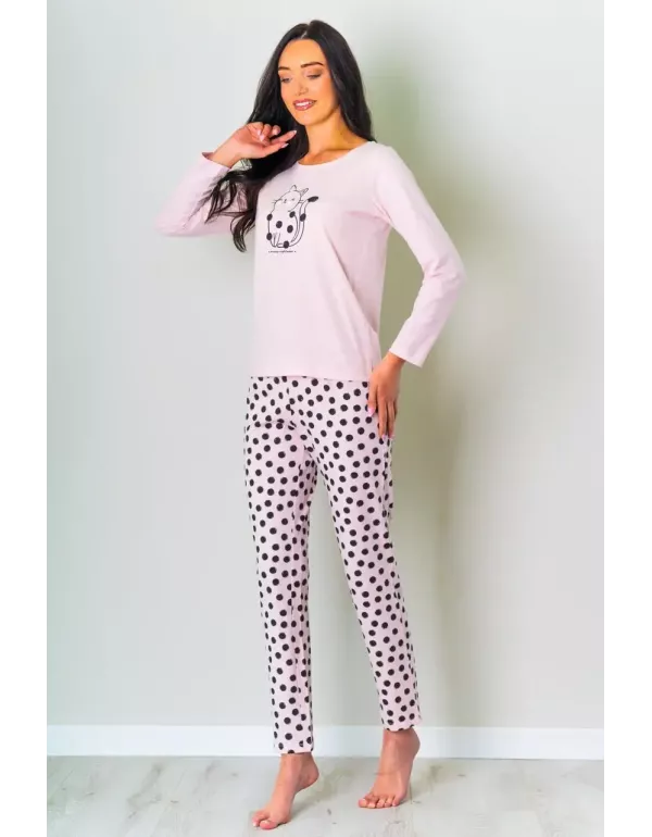 Жіноча піжама довгий рукав тмMuzzy, Польща Жіноча піжама довгий рукав тмMuzzy, Польща