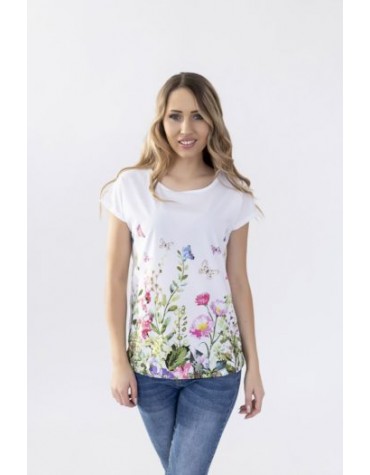 Біла віскозна блузка тмM.Hajdan, Польща