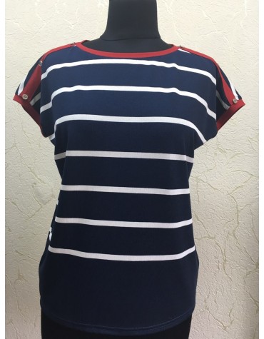 Жіноча блуза короткий рукав тмM.Hajdan, Польща