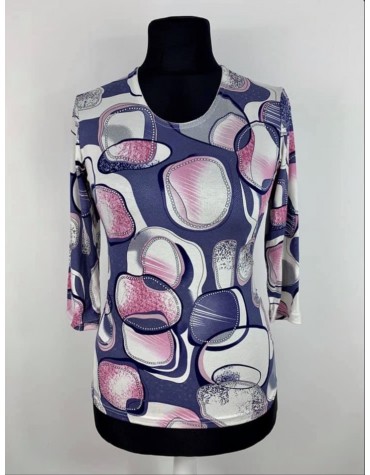 Віскозна блузка четвертний рукав тмAGA, Польща