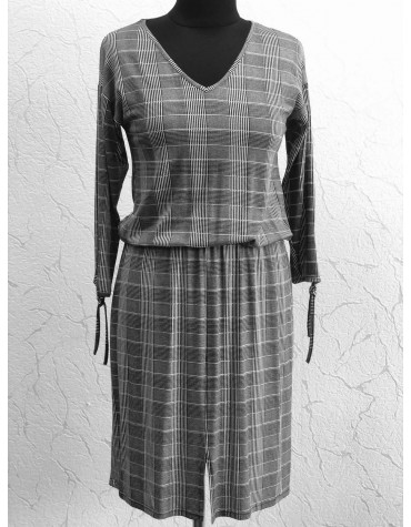 Віскозна жіноча сукня в клітину тмLoren, Польща