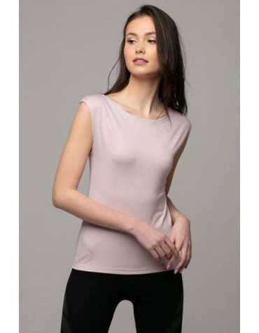 Жіноча блузка без рукава пудра Loren тмViolana, Польща Жіноча блузка без рукава пудра Loren тмViolana, Польща