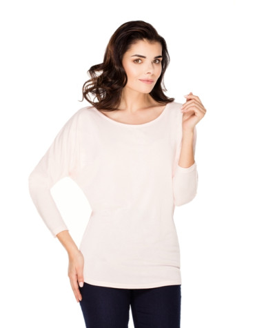 Anika трикотажна блуза вільний стиль тмViolana, Польща