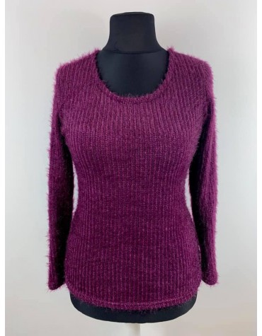 Жіноча кофтинка напіввовна бордо тмAga, Польша