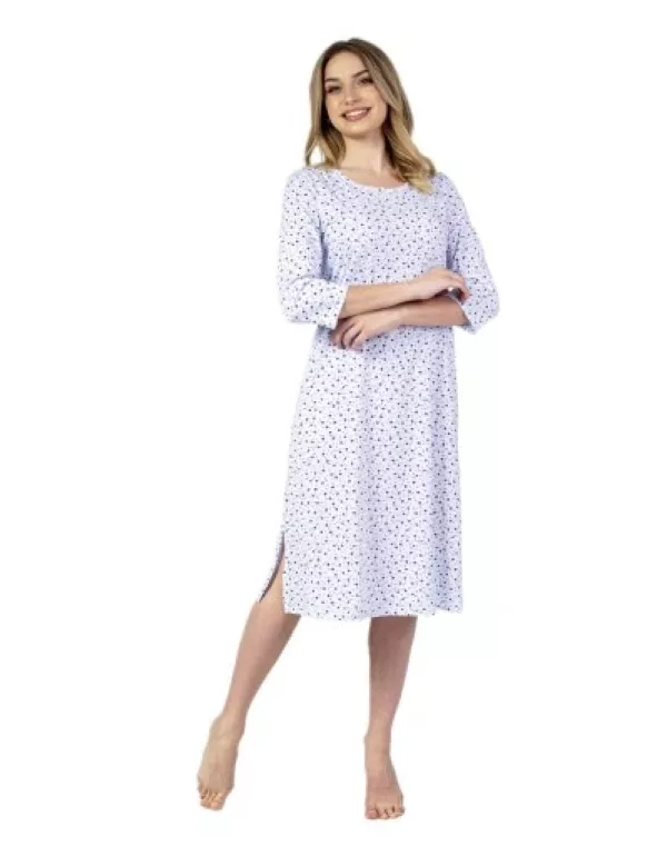 Жіноча сорочка нічна бавовняна тмRegina, Польща Жіноча сорочка нічна бавовняна тмRegina, Польща