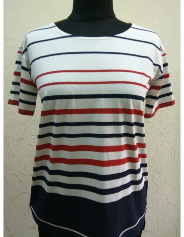 Жіноча віскозна блуза короткий рукав тмM.Hajdan, Польща