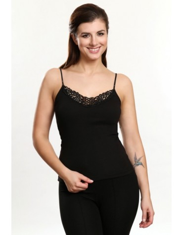 Beata жіноча майка бавовна регулюючі бретелі тмViolana, Польща