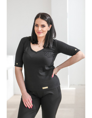 Бавовняна кофтинка короткий рукав тмJustti, Польща