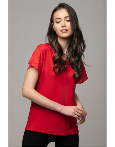 Nancy блузка з мереживом на спині тмViolana, Польща