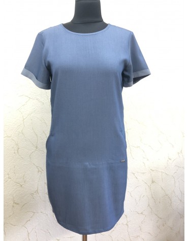 Жіноча коттонова туніка з кишенями  тмEMG, Польща