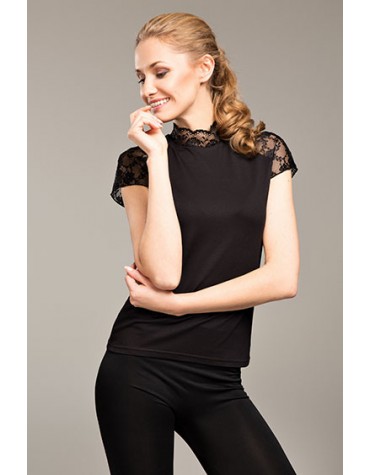 Siena напівгольф жіночий короткий рукав-мереживо тмViolana, Польща